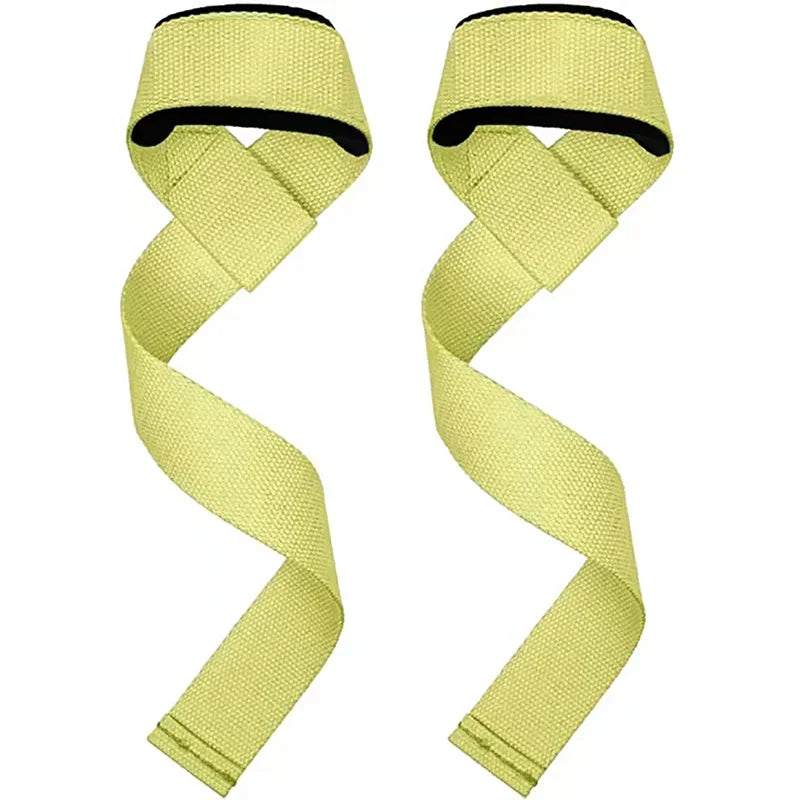 Straps de Levantamiento Profesionales - Correas para Peso Muerto y Fuerza