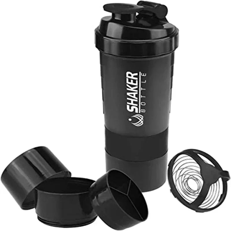 shaker portátil con compartimentos