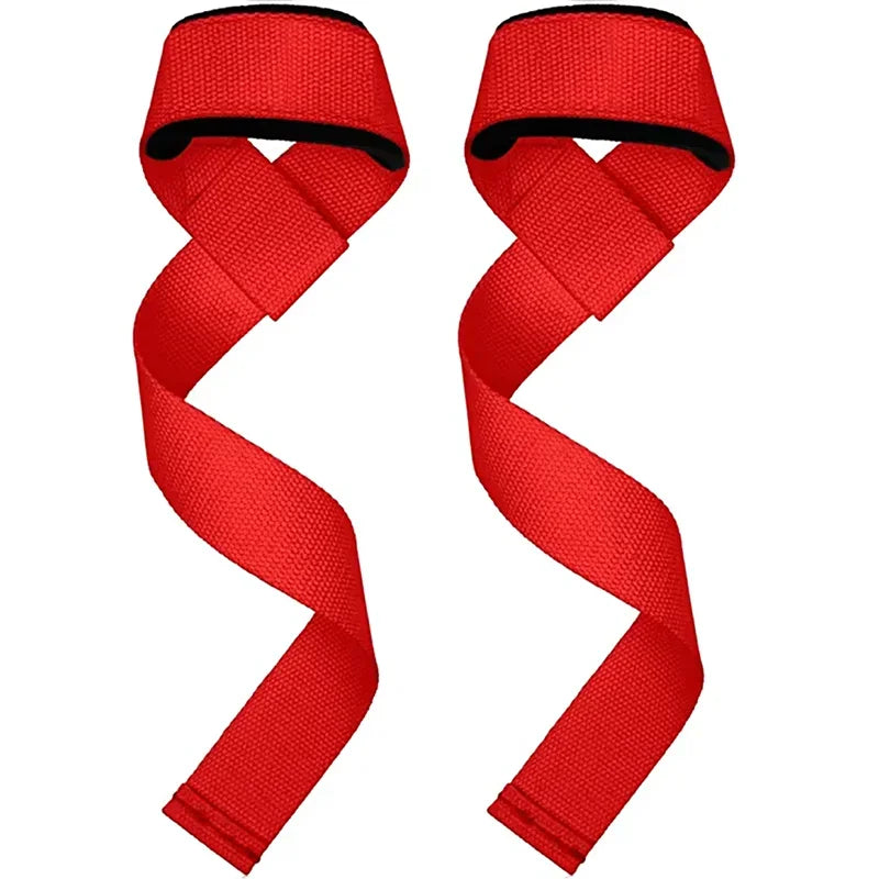Straps de Levantamiento Profesionales - Correas para Peso Muerto y Fuerza