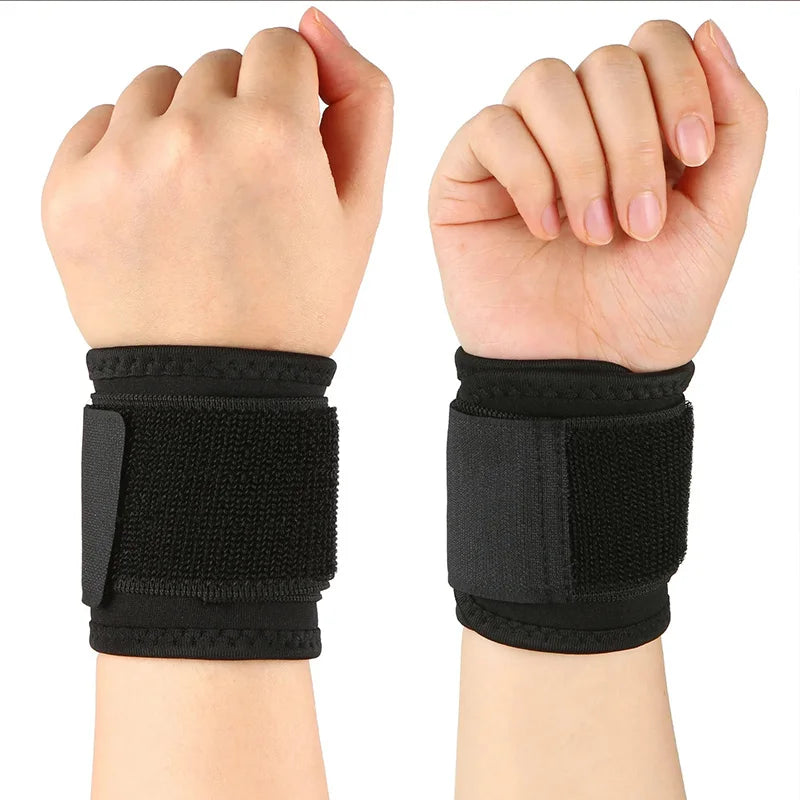 Muñequeras de Compresión para Gym - Soporte de Muñeca Ajustable