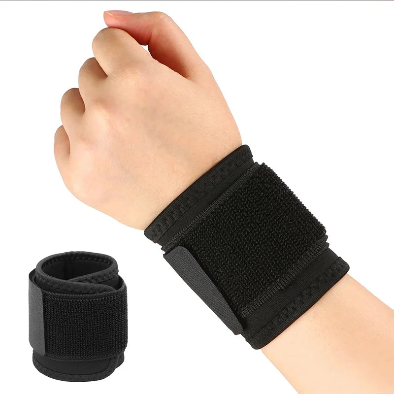 Muñequeras de Compresión para Gym - Soporte de Muñeca Ajustable