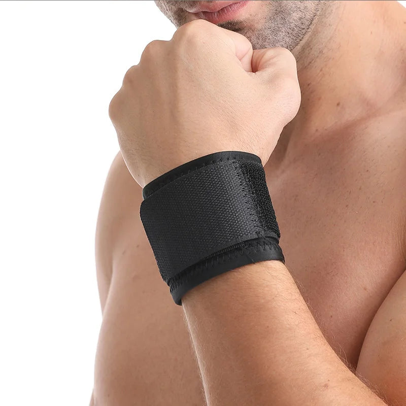 Muñequeras de Compresión para Gym - Soporte de Muñeca Ajustable